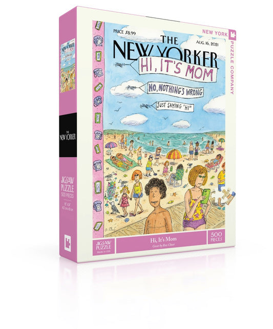 Hi, It's Mom 500 Piece Jigsaw Puzzle