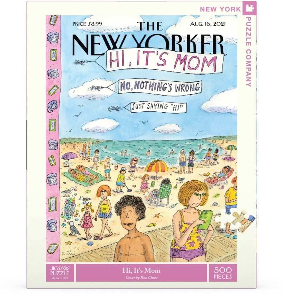 Hi, It's Mom 500 Piece Jigsaw Puzzle