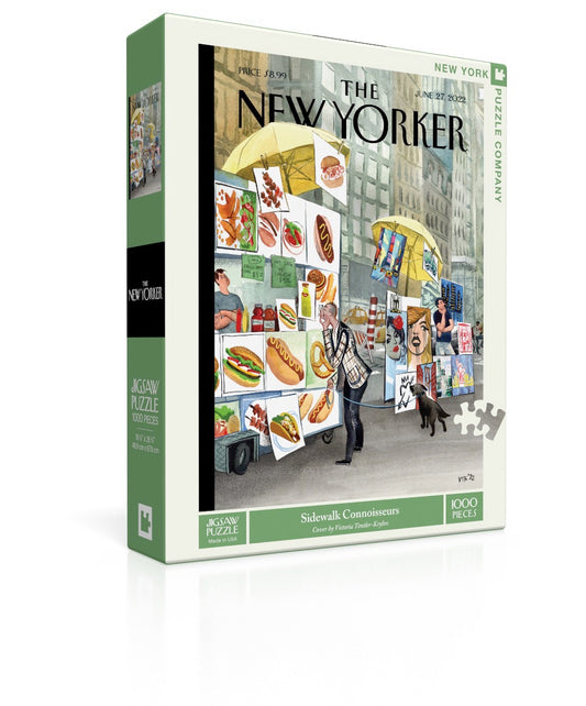 Sidewalk Connoisseurs 1000 Piece Jigsaw Puzzle
