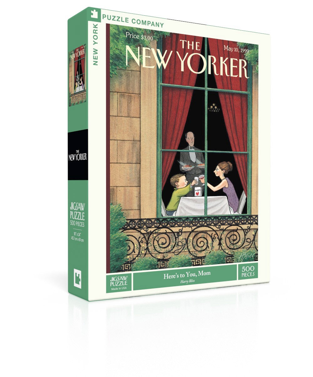 Here's to You, Mom 500 Piece Jigsaw Puzzle