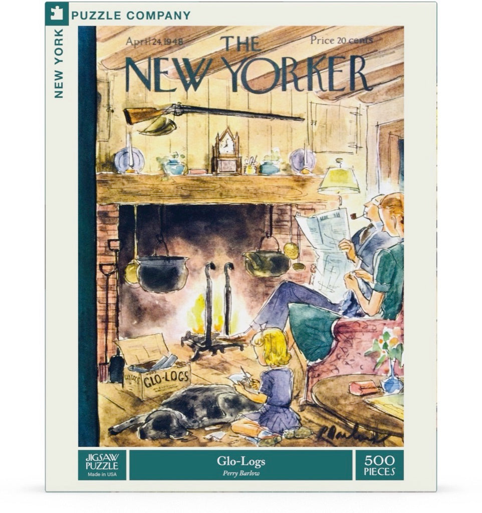 Glo-Logs 500 Piece Jigsaw Puzzle