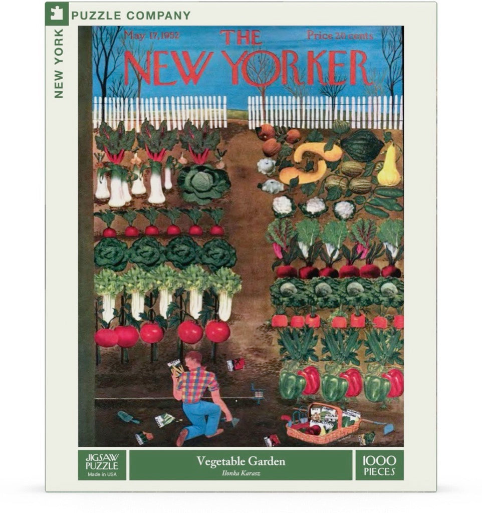 Vegetable Garden 1000 Piece Jigsaw Puzzle