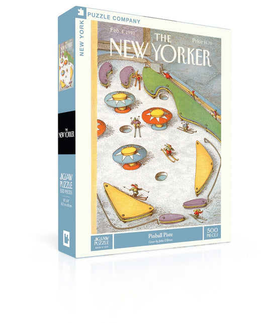 Pinball Piste 500 Piece Jigsaw Puzzle