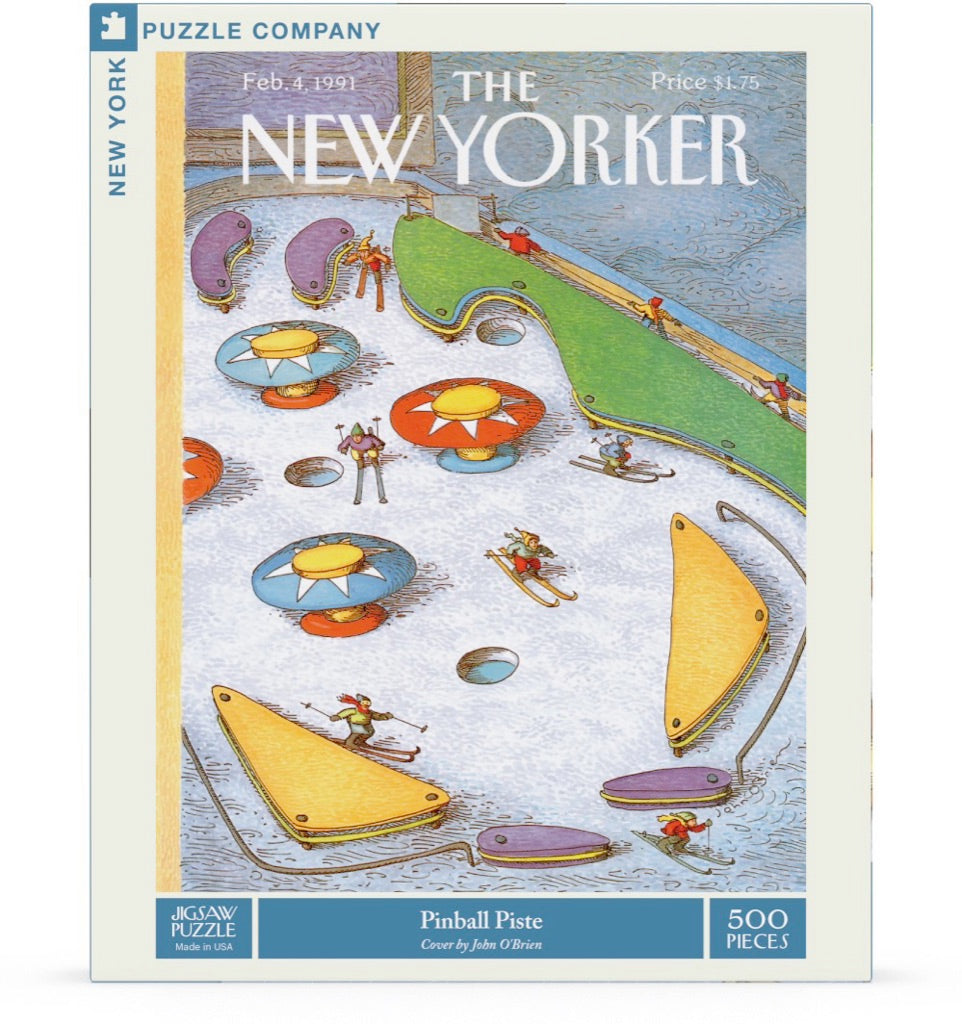 Pinball Piste 500 Piece Jigsaw Puzzle