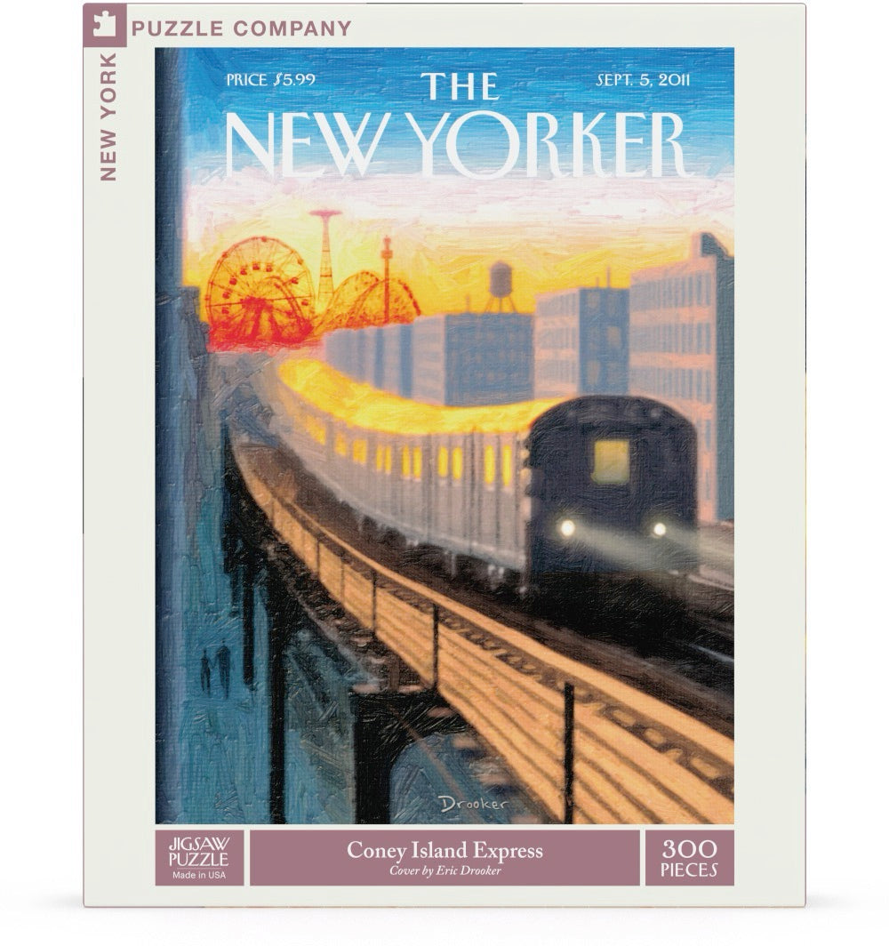 Coney Island Express 300 Piece Jigsaw Puzzle