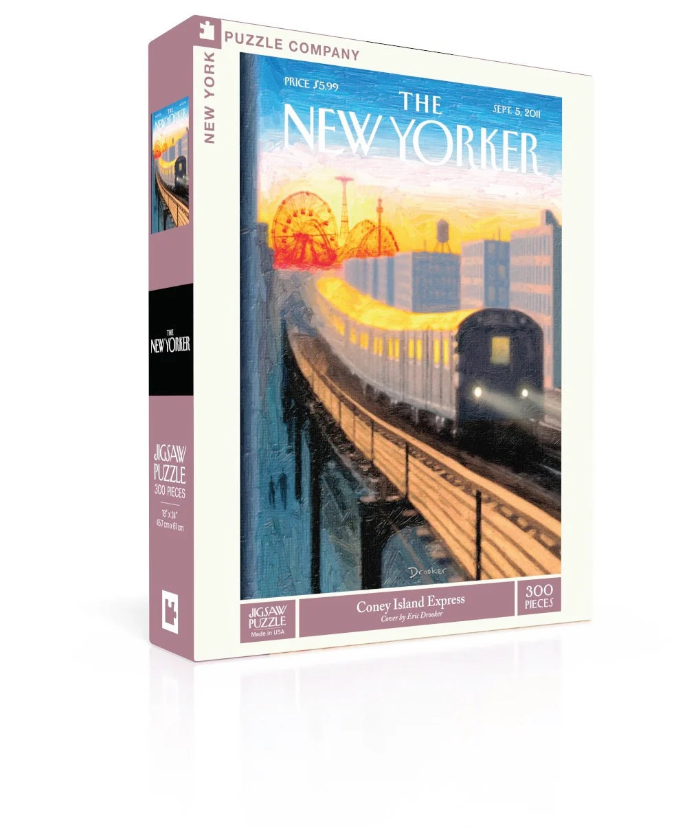 Coney Island Express 300 Piece Jigsaw Puzzle