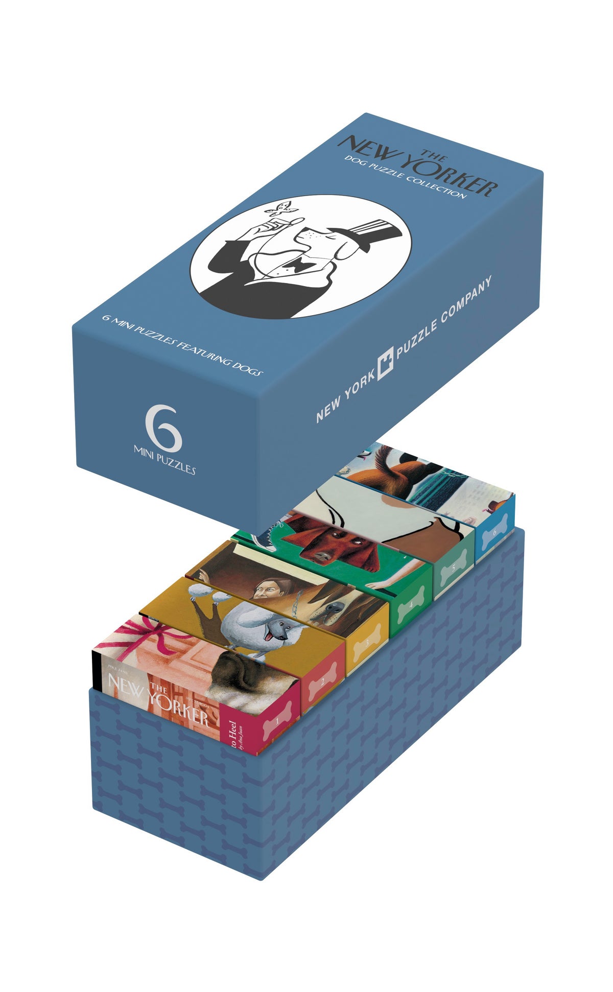 Dog Mini Puzzle Collector's Set Set of 6 Mini Puzzles