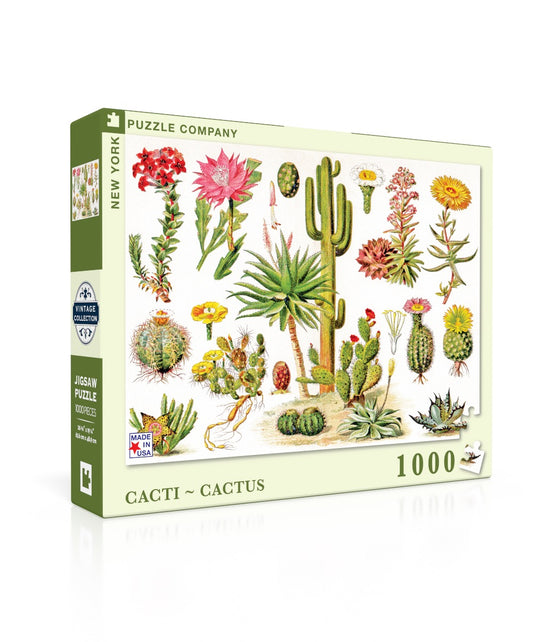 Cacti ~ Cactus 1000 Piece Jigsaw Puzzle