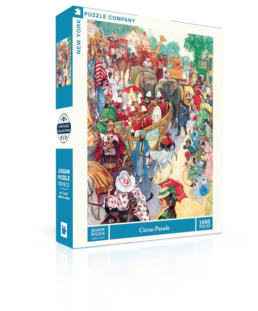 Circus Parade 1000 Piece Jigsaw Puzzle