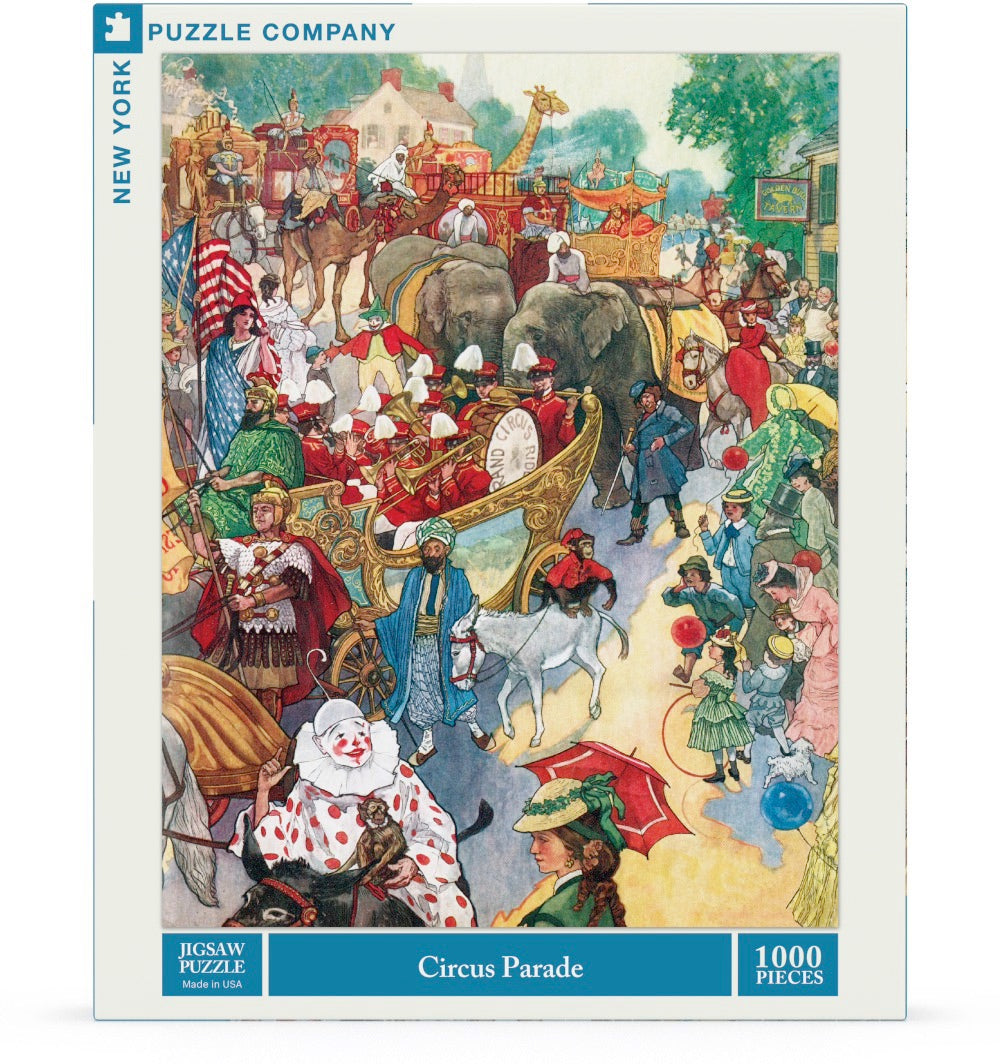 Circus Parade 1000 Piece Jigsaw Puzzle