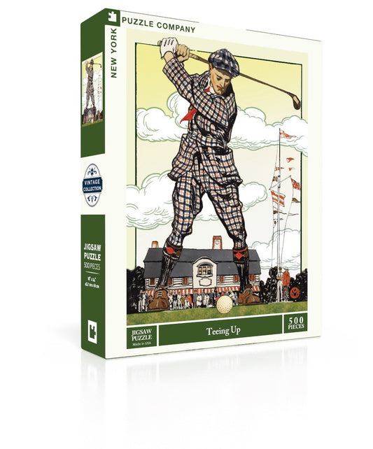 Teeing up 1000 Piece Jigsaw Puzzle