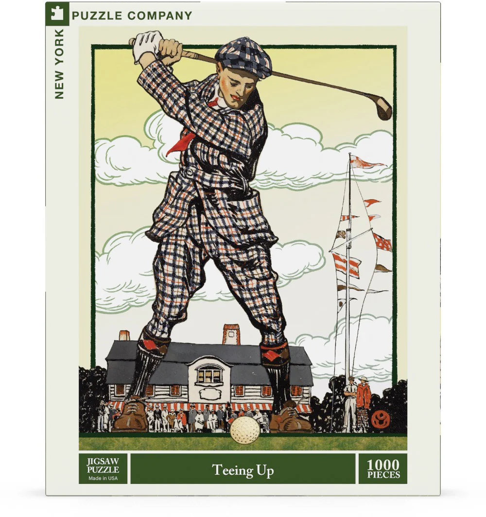 Teeing up 1000 Piece Jigsaw Puzzle