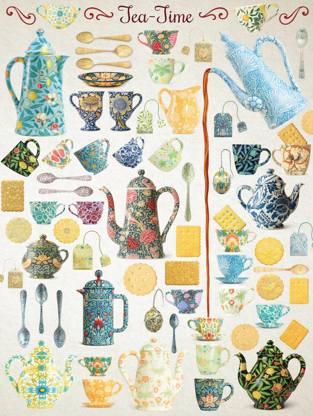 Tea Time 1000 Piece Jigsaw Puzzle