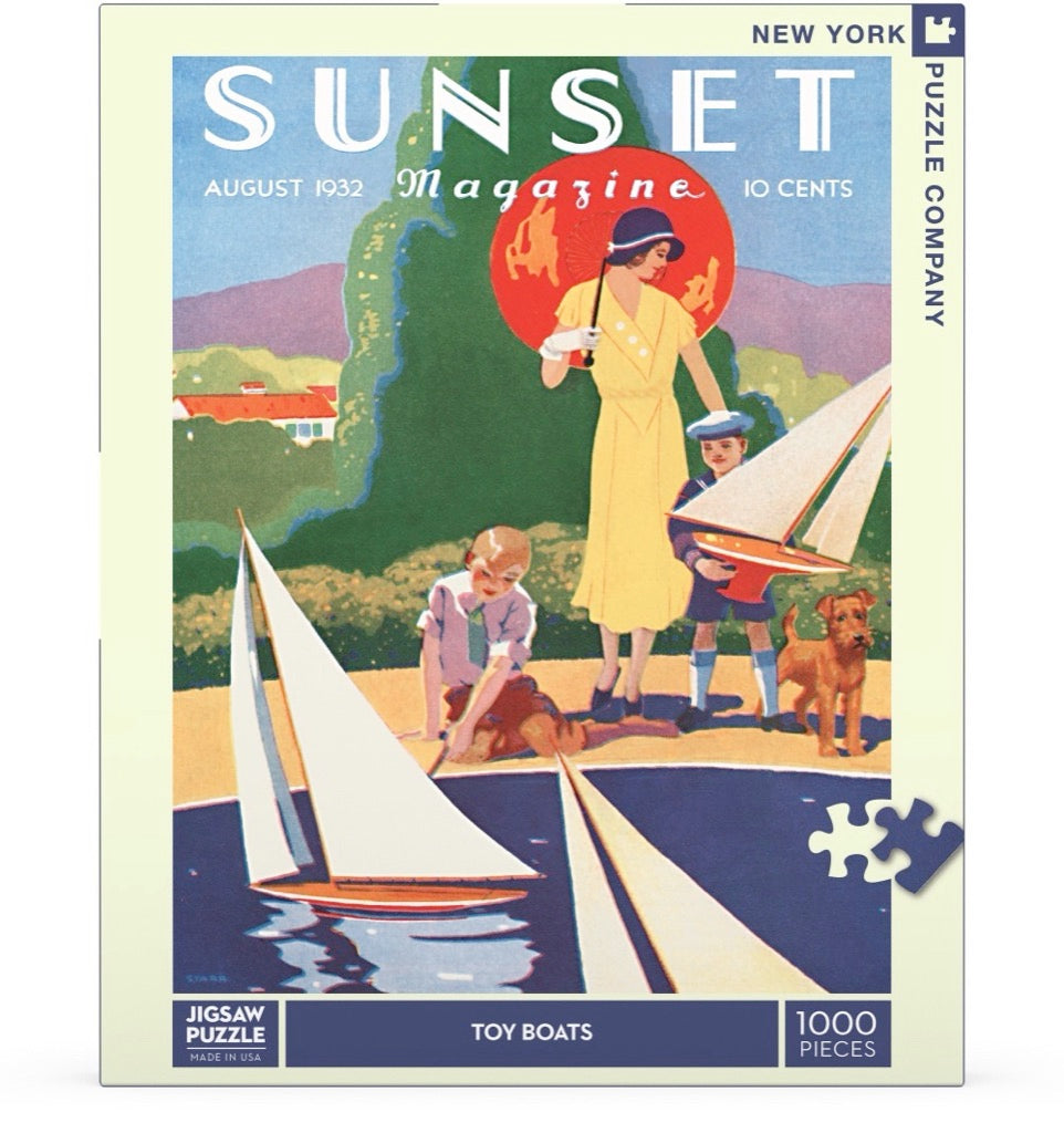 Toy Boats 1000 Piece Jigsaw Puzzle