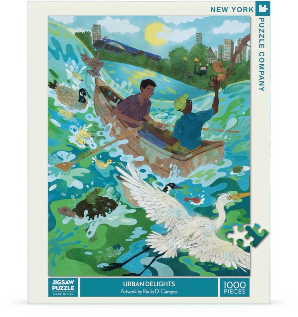 Urban Delights 1000 Piece Jigsaw Puzzle (Damaged box)