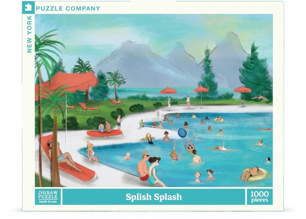 Splish Splash 1000 Piece Jigsaw Puzzle