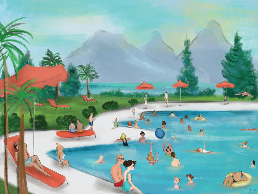 Splish Splash 1000 Piece Jigsaw Puzzle