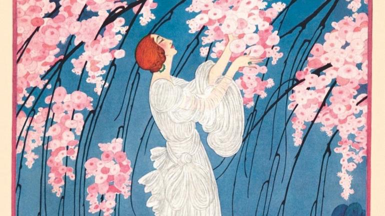セール！　 洋書『Blossom and Me』 Jean Swales Cherry Blossoms 1000 Piece Jigsaw Puzzle | Little Puzzle