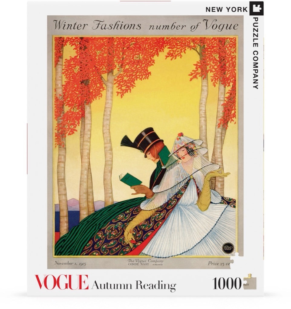 Autumn Reading 1000 Piece Jigsaw Puzzle