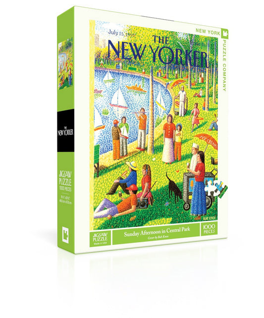Sunday Afternoon in Central Park 1000 Piece Jigsaw Puzzle