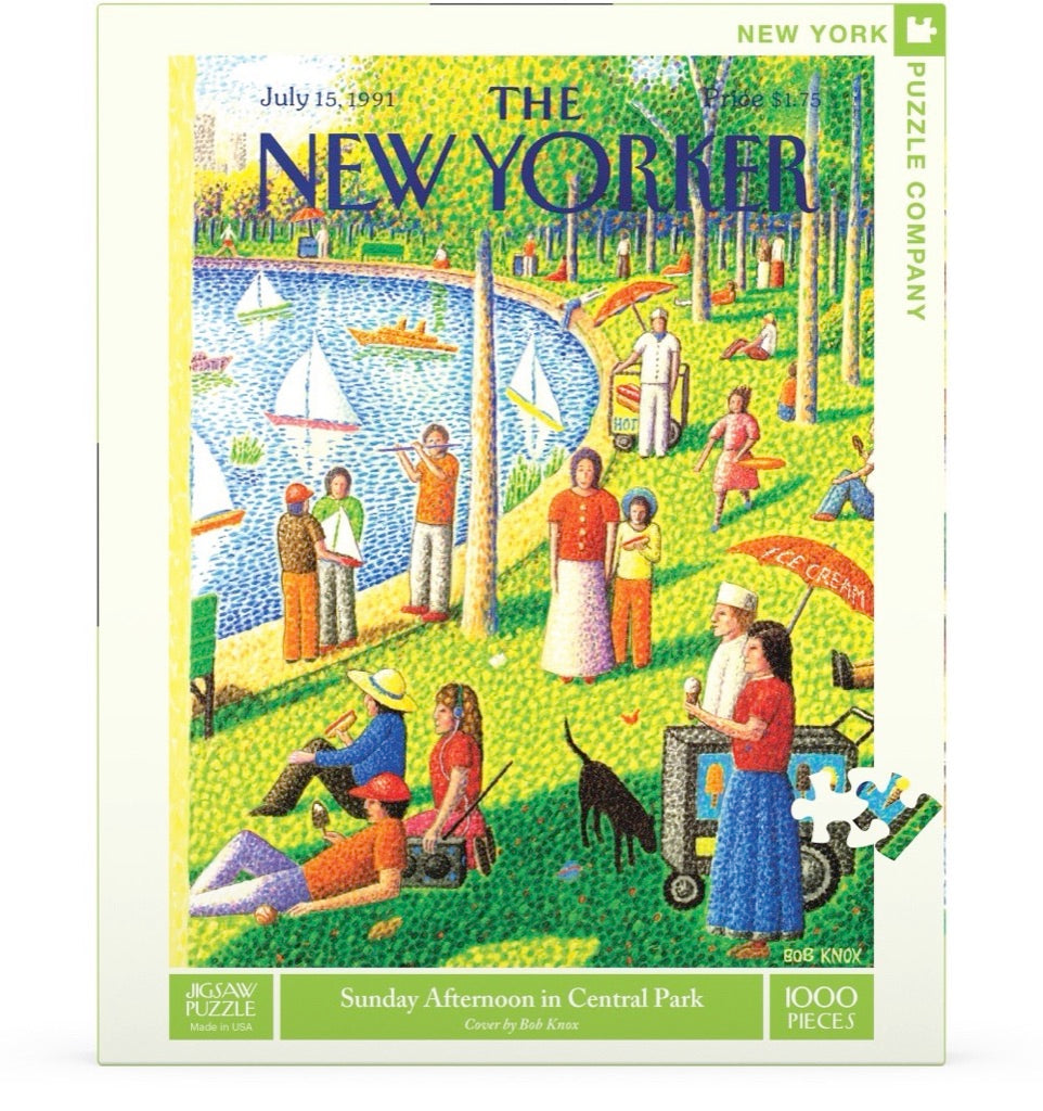 Sunday Afternoon in Central Park 1000 Piece Jigsaw Puzzle