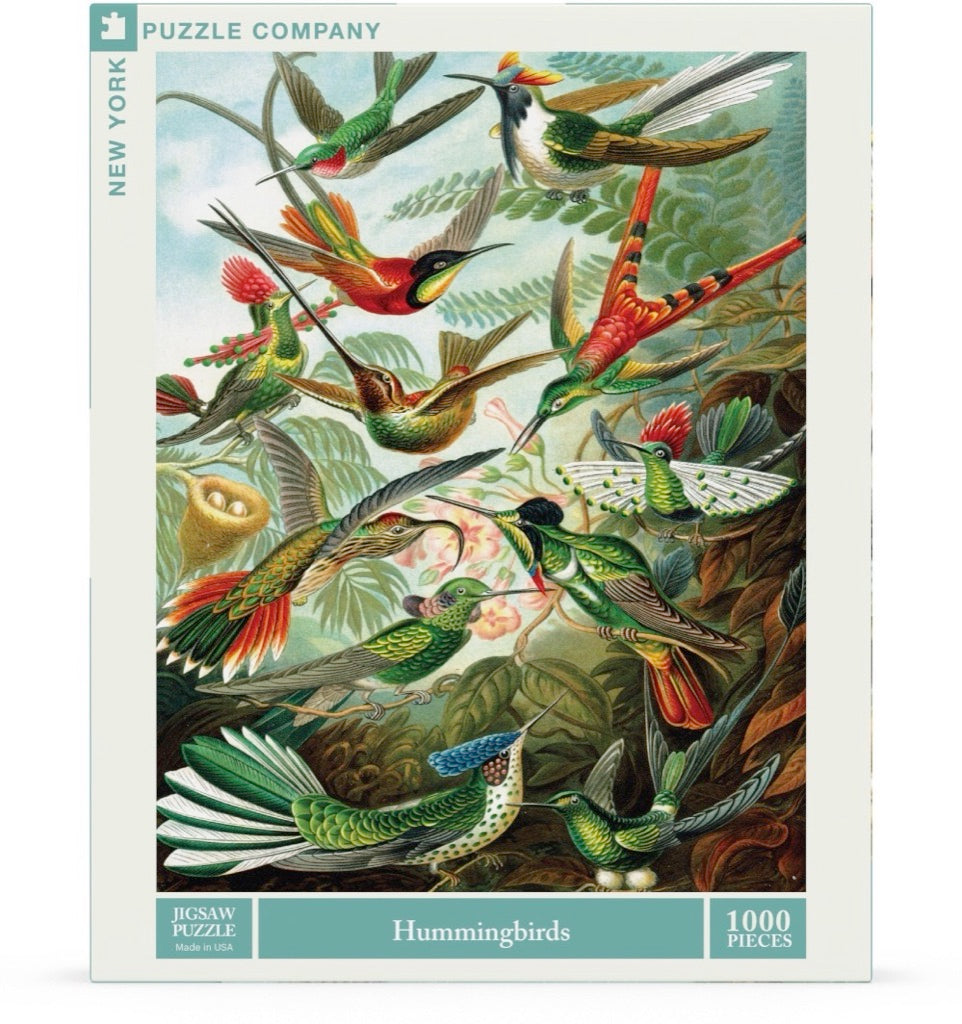 Hummingbirds 1000 Piece Jigsaw Puzzle