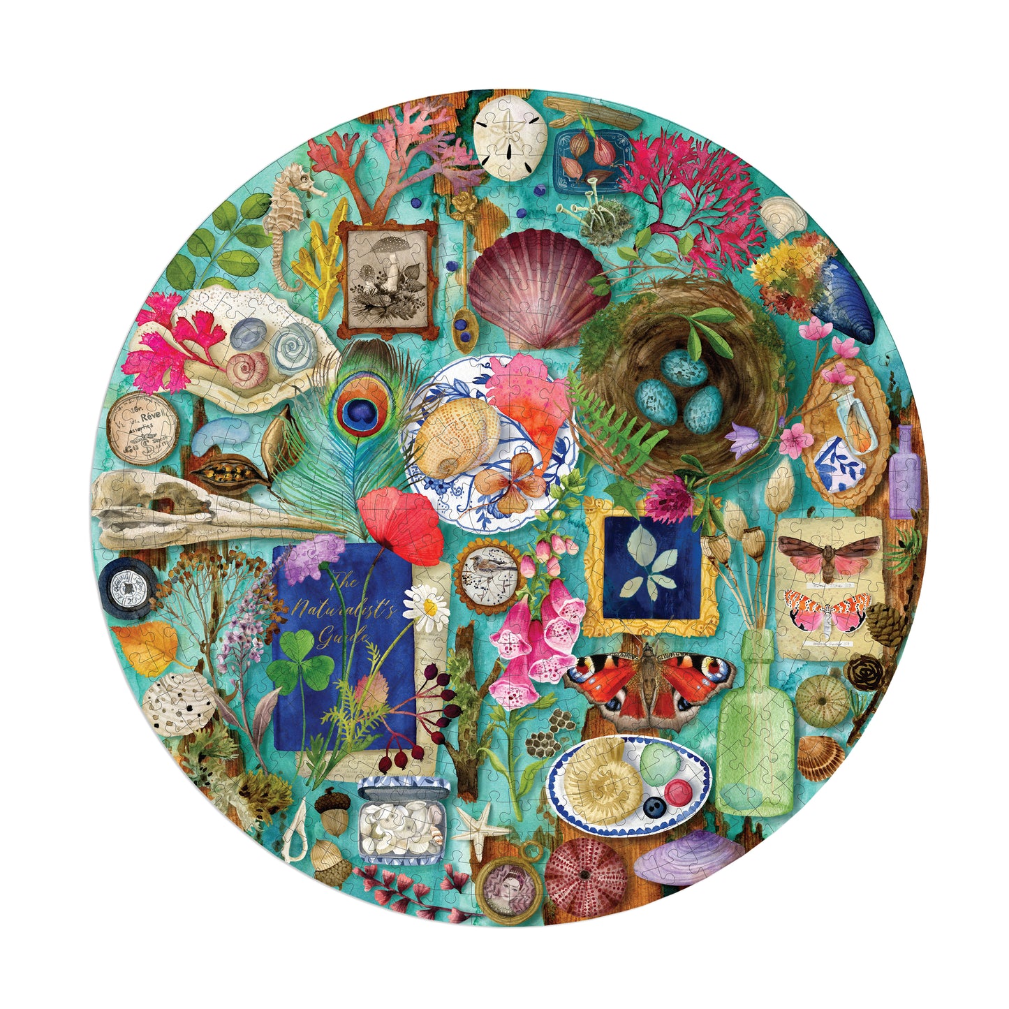 Collecting Nature 500 Piece Round Puzzle