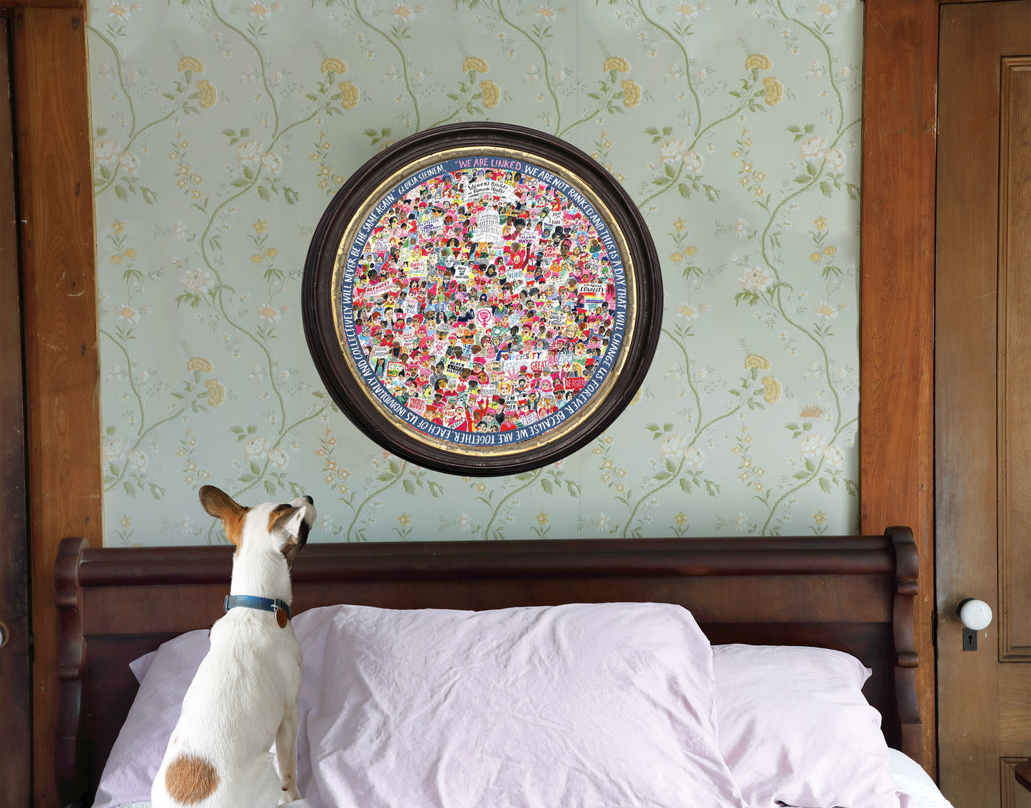 Women March! 500 Piece Round Puzzle