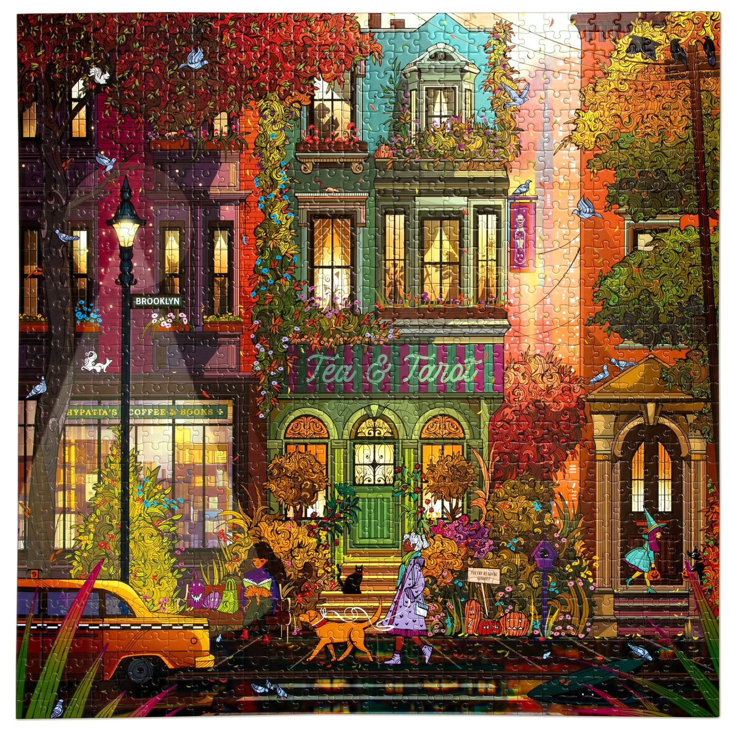 Fall in Brooklyn 1000 Piece Puzzle