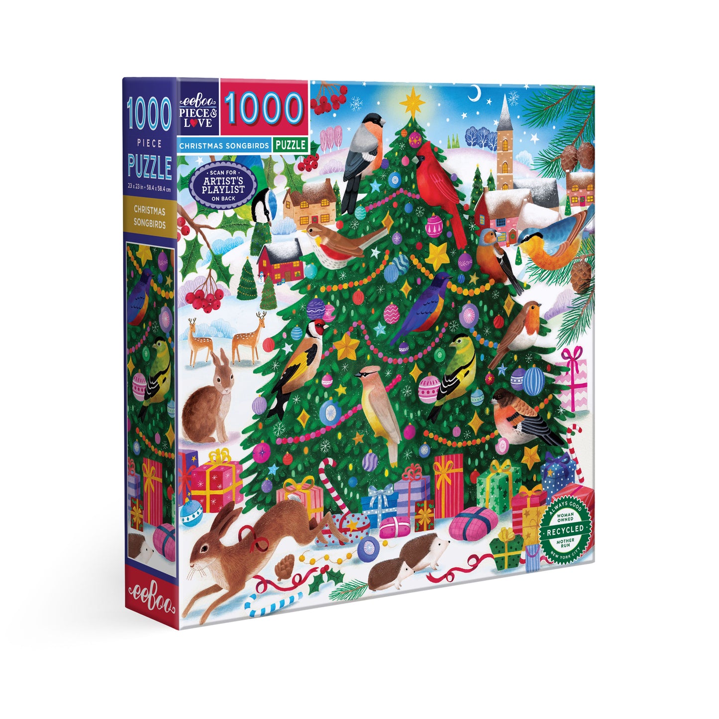Christmas Songbirds 1000 Piece Puzzle