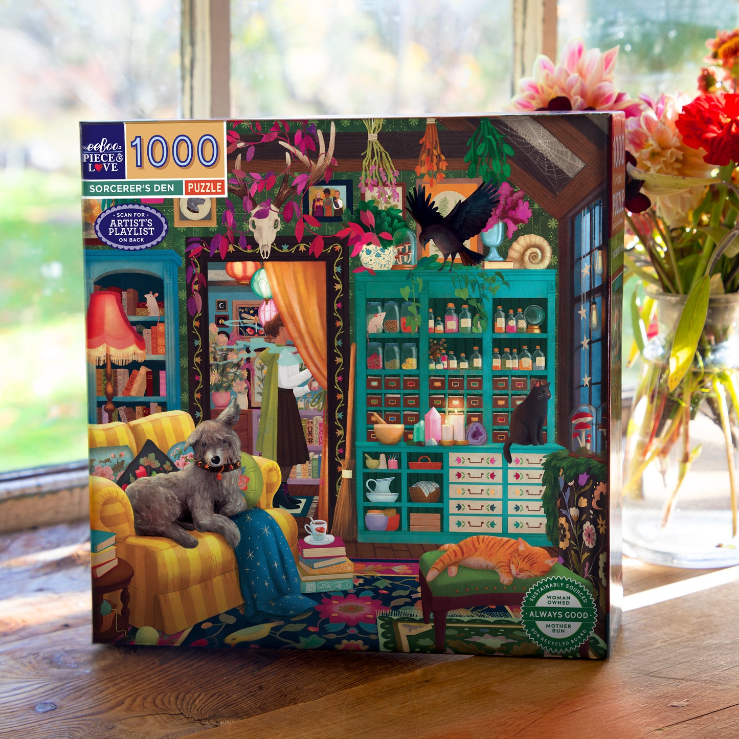Sorcerer's Den 1000 Piece Puzzle