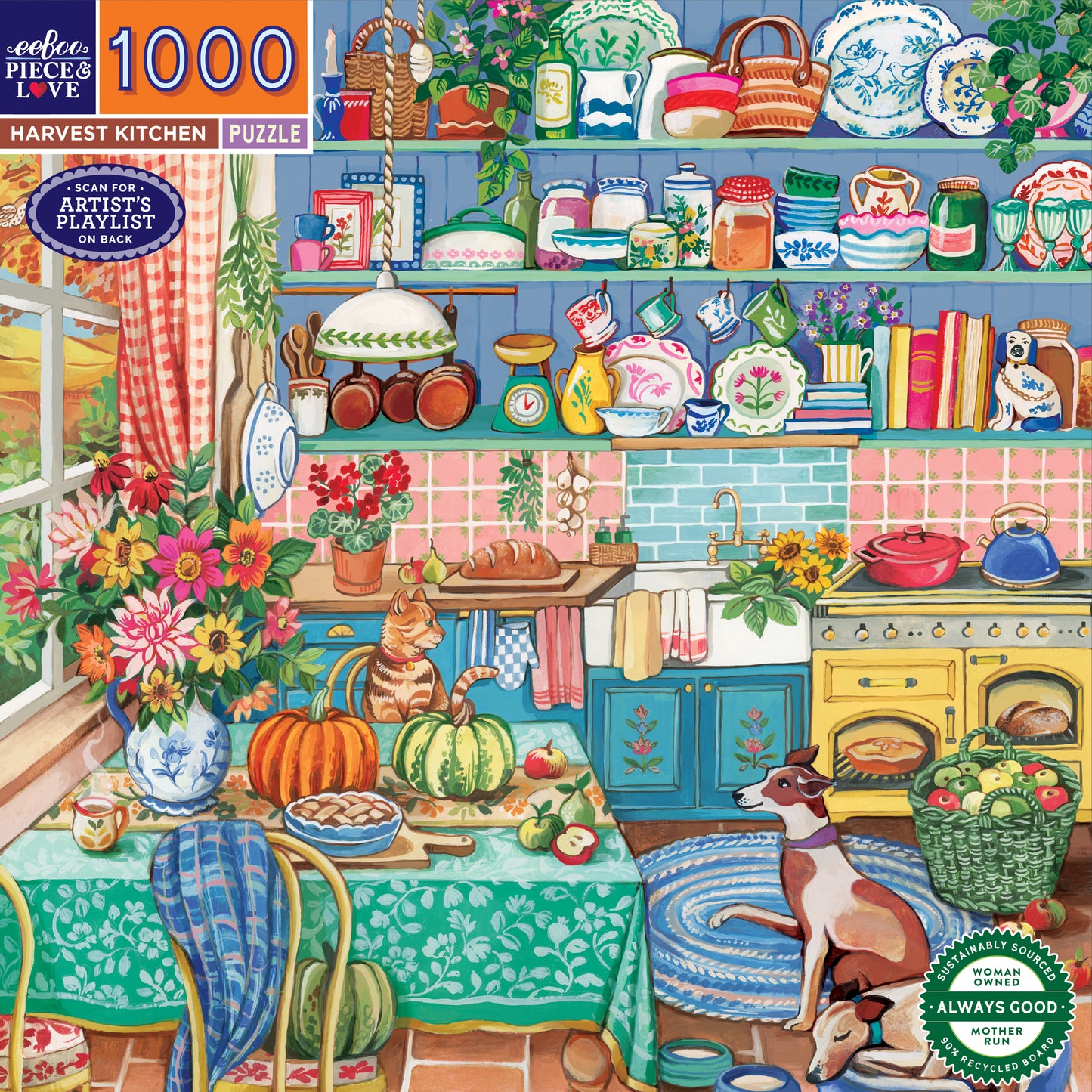 Harvest Kitchen 1000 Piece Puzzle