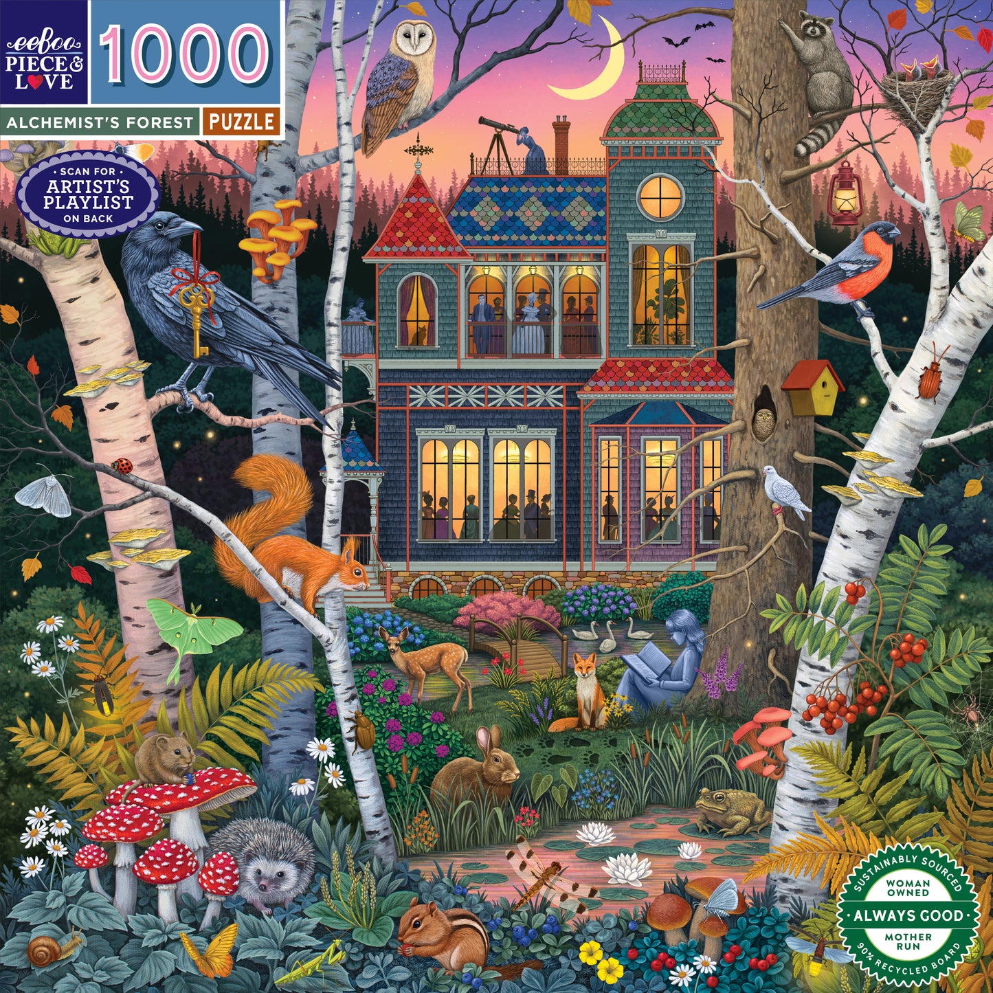 Alchemist's Forest 1000 Piece Puzzle