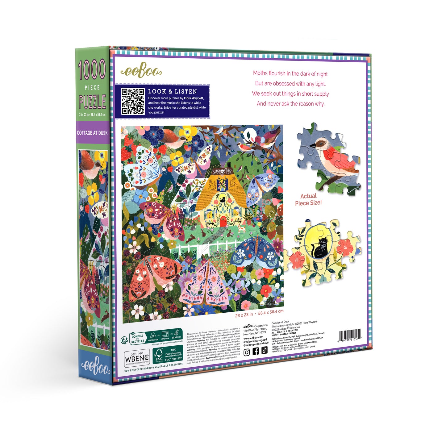 Cottage at Dusk 1000 Piece Puzzle