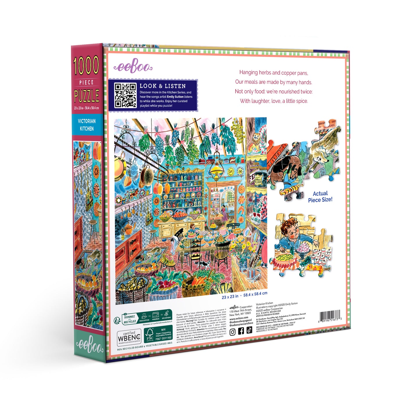 Victorian Kitchen 1000 Piece Puzzle