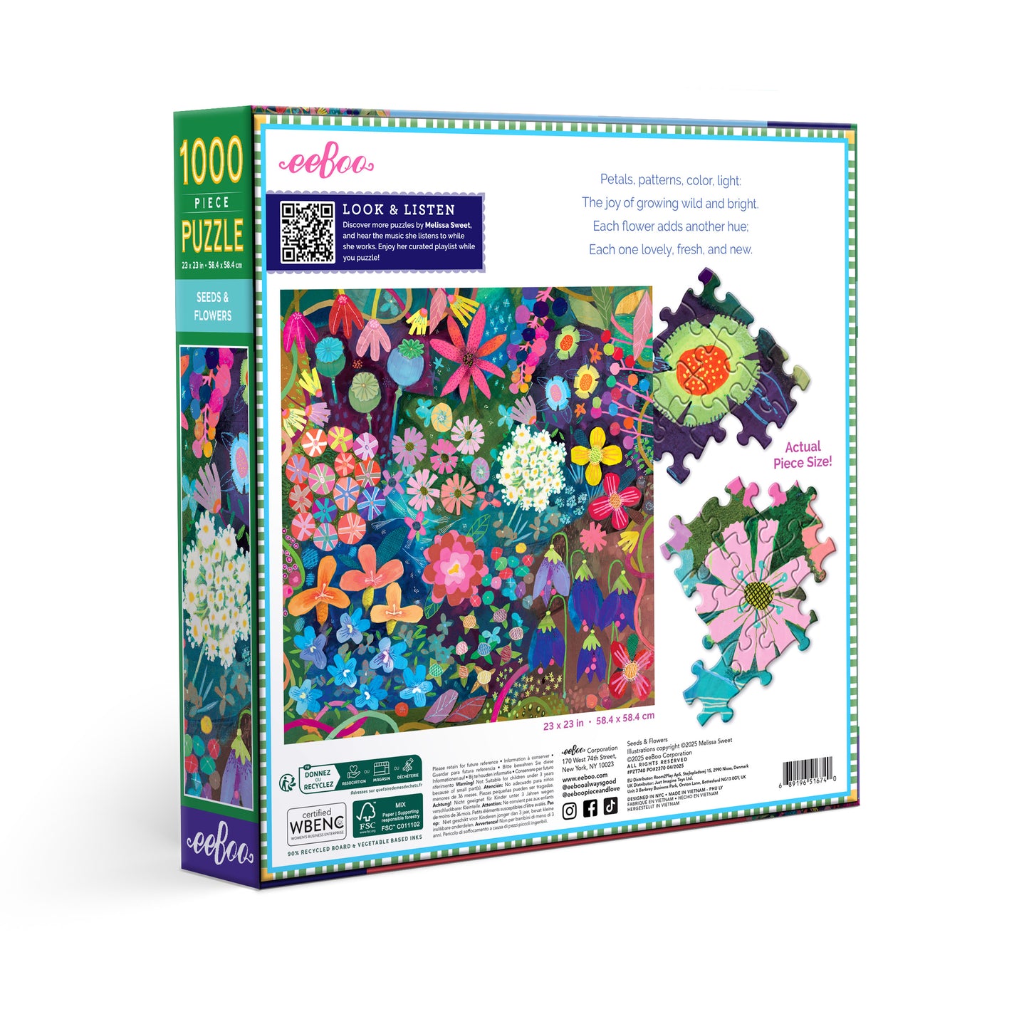 Seeds & Flowers 1000 Piece Puzzle
