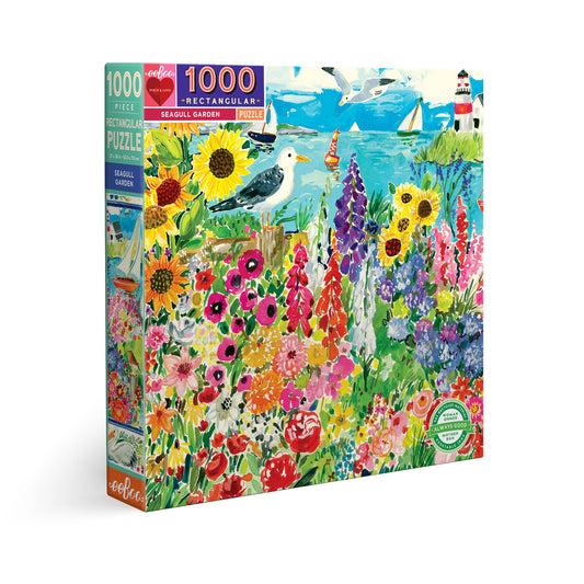 Seagull Garden 1000 Piece Rectangle Puzzle