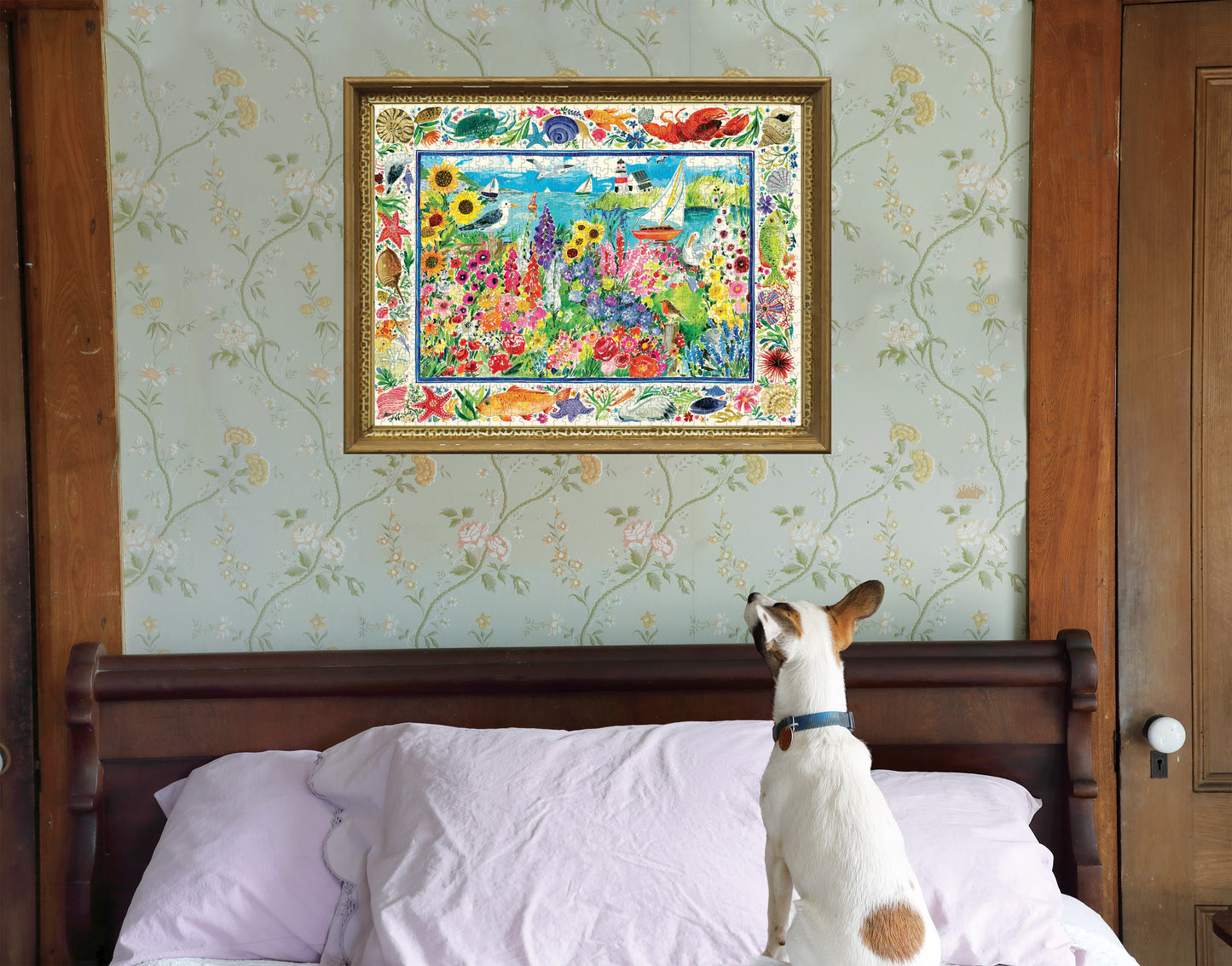 Seagull Garden 1000 Piece Rectangle Puzzle