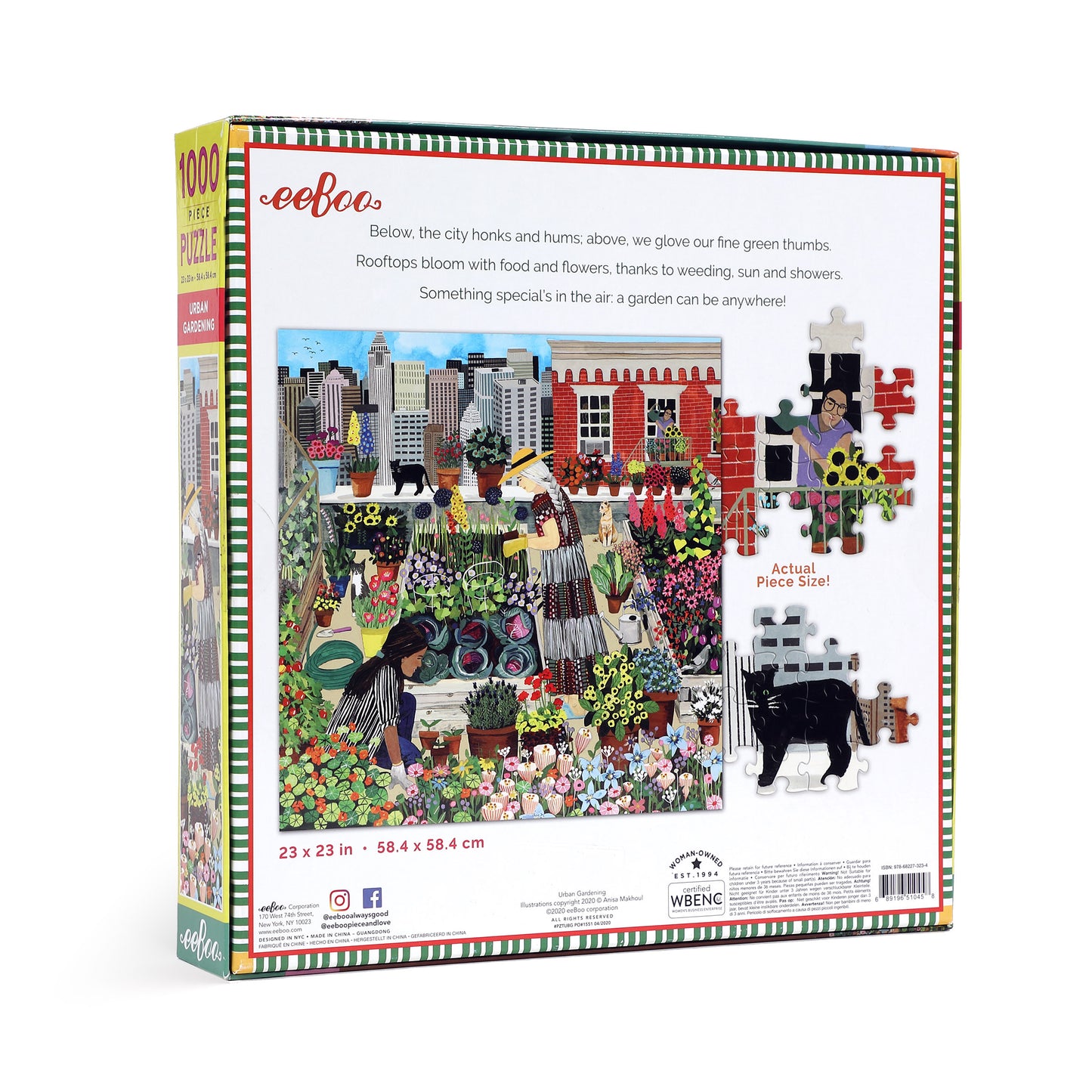 Urban Gardening 1000 Piece Puzzle