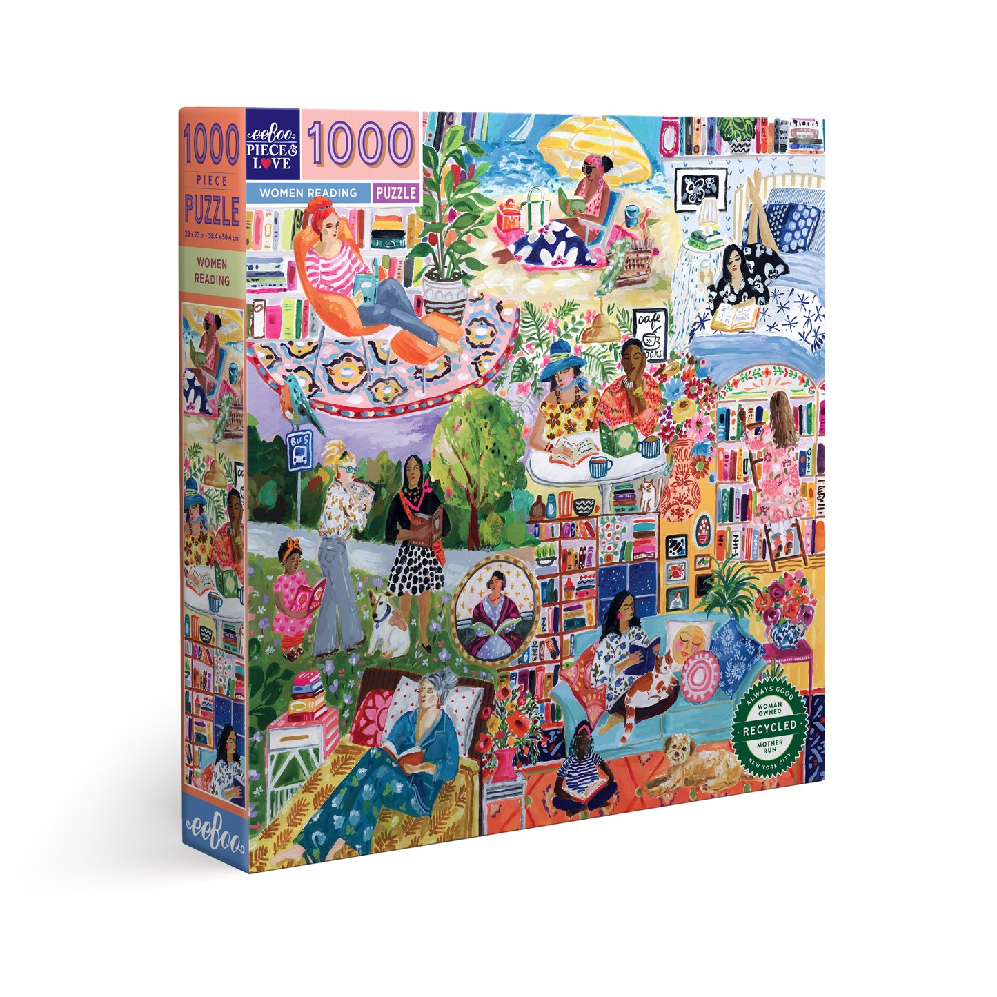 Women Reading 1000 Piece Puzzle
