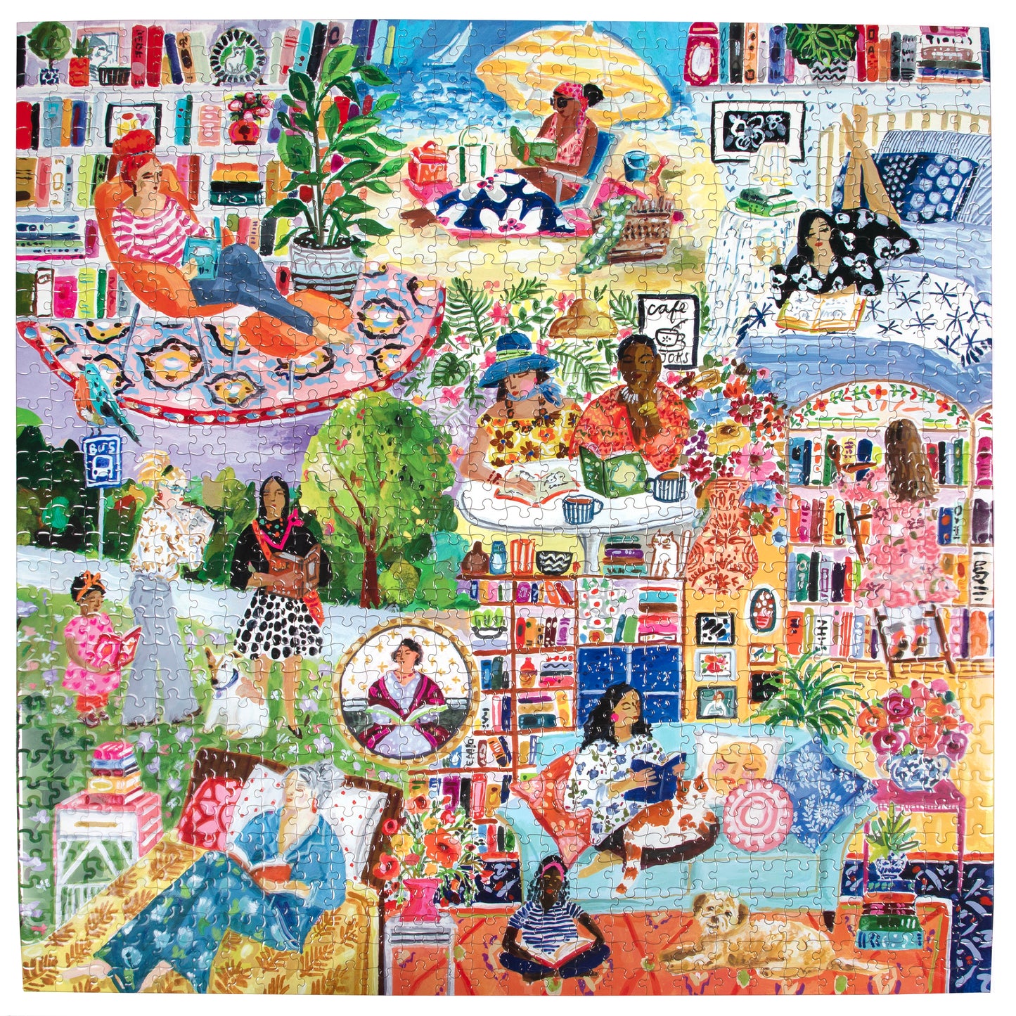Women Reading 1000 Piece Puzzle