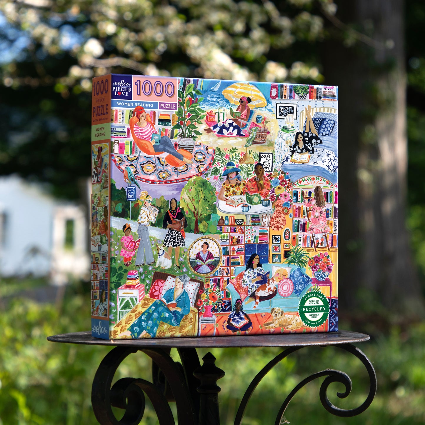 Women Reading 1000 Piece Puzzle