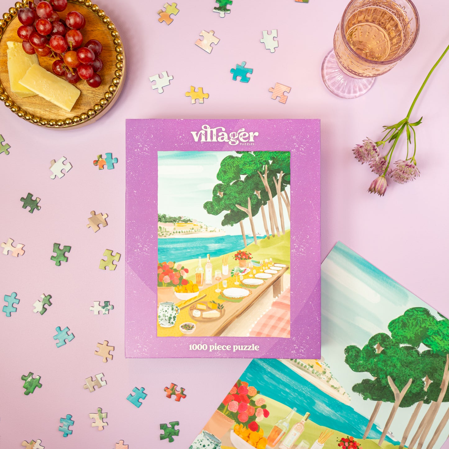 Picnic & Pinot 1000 Piece Puzzle