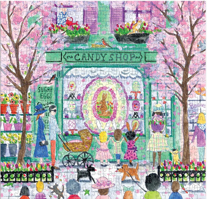 Michael Storrings Easter Candy Shop 500 Piece Puzzle