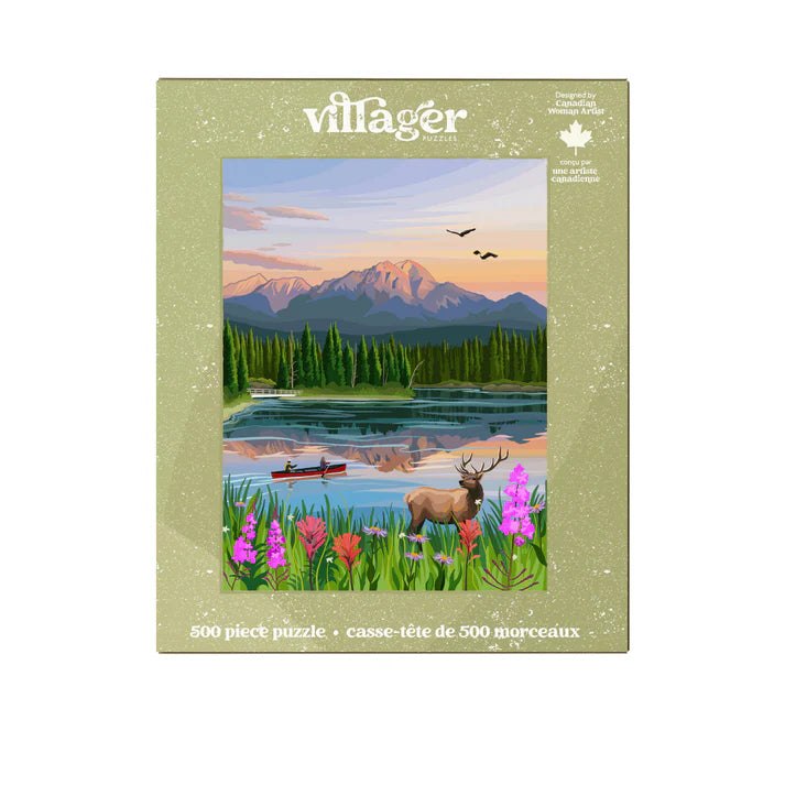Jasper Flowers 500 Piece Puzzle