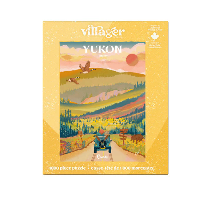 Yukon Road Trip 1000 Piece Puzzle