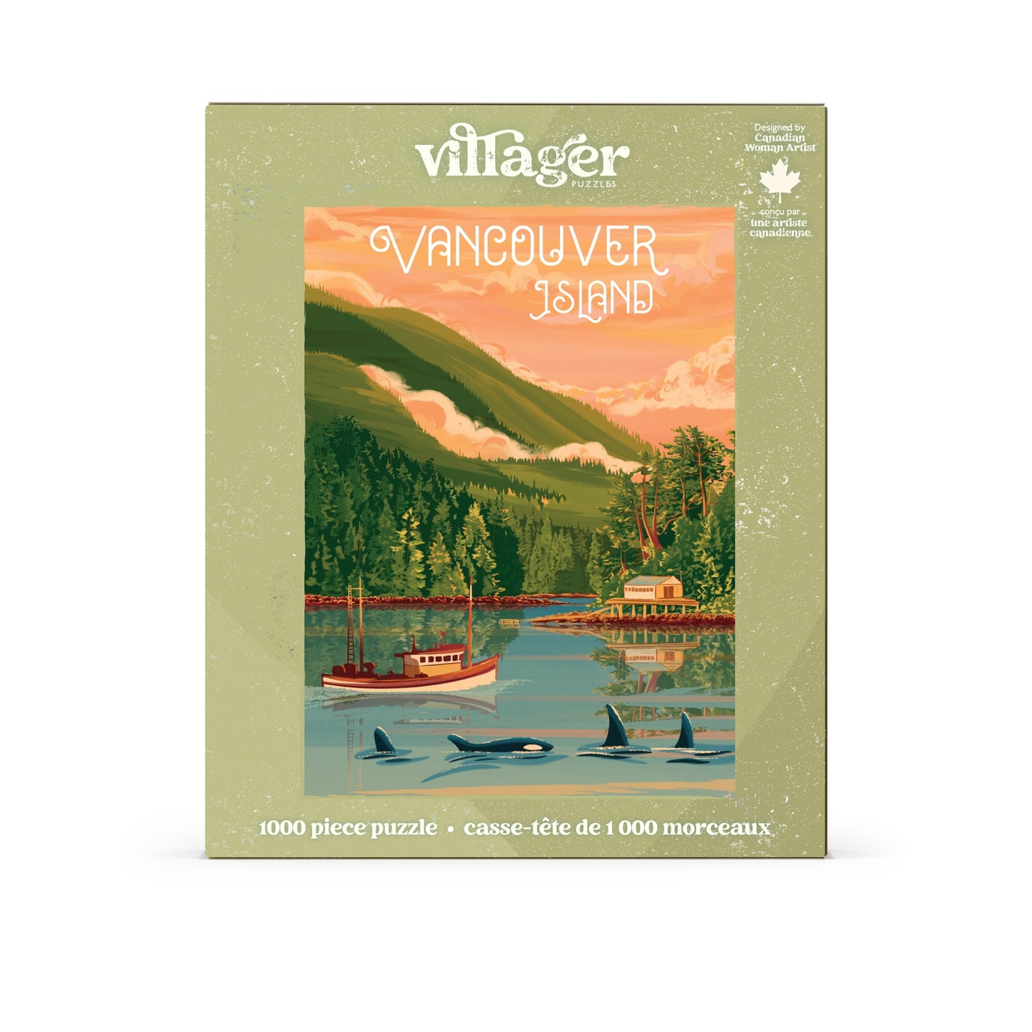 Vancouver Island 1000 Piece Puzzle