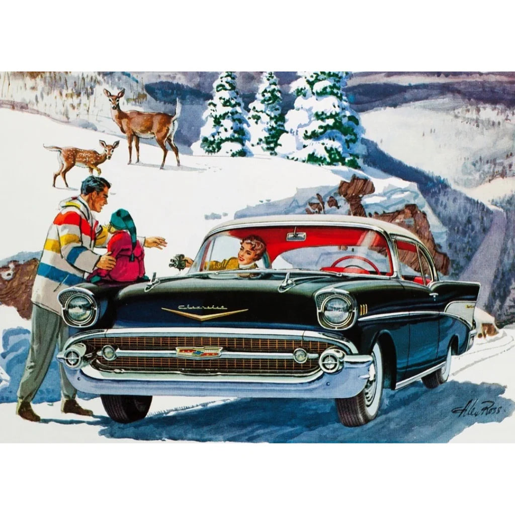Winter Drive 1000 Piece Jigsaw Puzzle