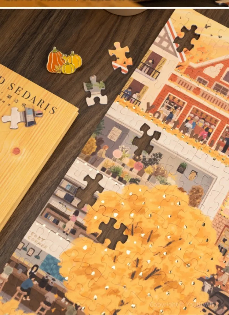 Autumn Day - 500 Pieces - Jigsaw Puzzle