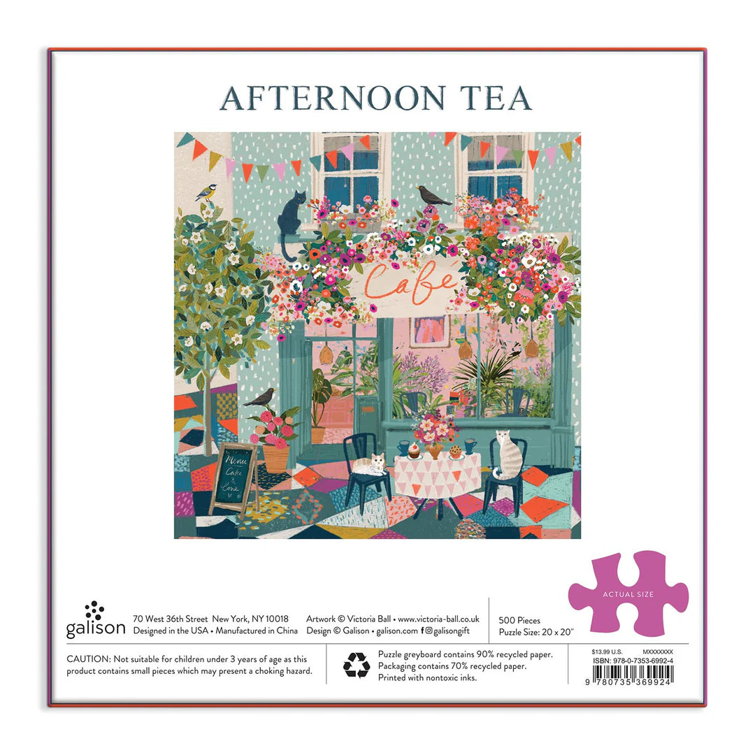Afternoon Tea 500 Piece Jigsaw Puzzle